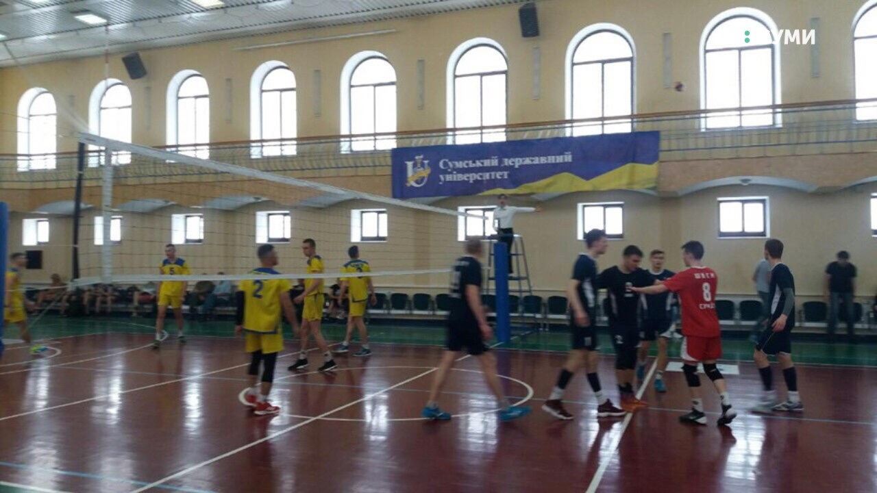 Сумські студенти стали чемпіонами України серед студентів з волейболу